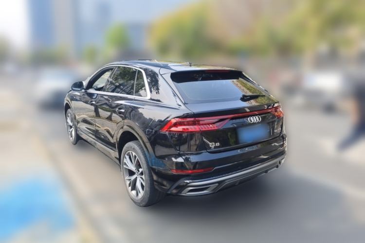 Used Audi Q8 2021 55 TFSI Prestige Dynamic Edition Rear Left 45 Deg