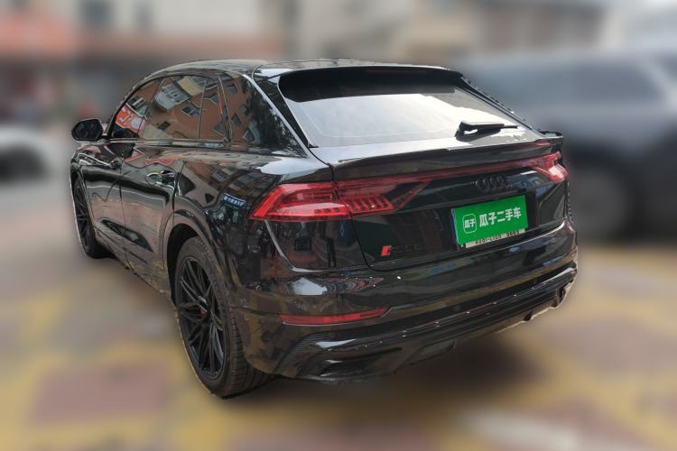 Used Audi Q8 2021 55 TFSI Luxury Dynamic Edition Rear Left 45 Deg