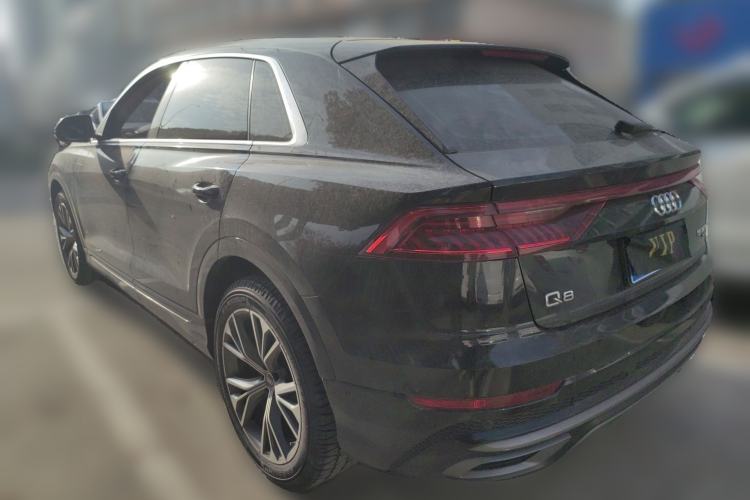 Used Audi Q8 2021 55 TFSI Luxury Dynamic Edition Rear Left 45 Deg
