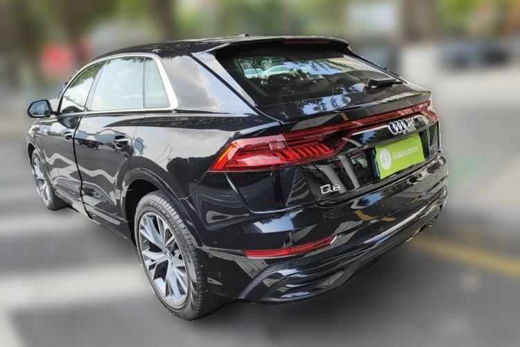 Used Audi Q8 2021 55 TFSI Luxury Dynamic Edition Rear Left 45 Deg