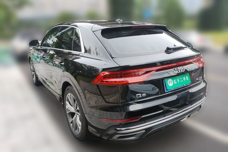 Used Audi Q8 2021 55 TFSI Prestige Dynamic Edition Rear Left 45 Deg