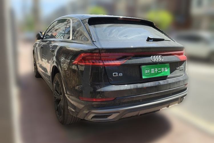 Used Audi Q8 2021 55 TFSI Luxury Dynamic Edition Rear Left 45 Deg