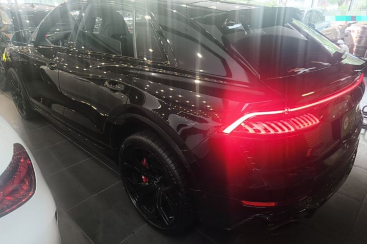 Used Audi Q8 2021 55 TFSI Luxury Dynamic Edition Rear Left 45 Deg