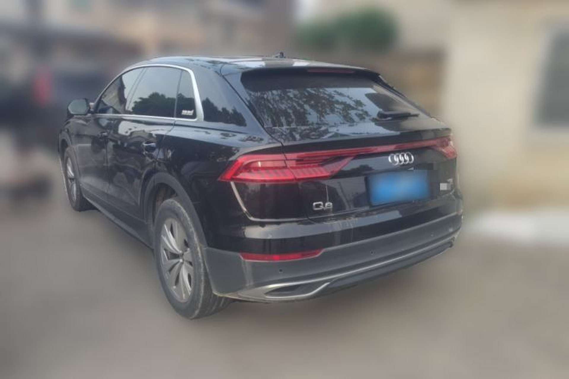 Used Audi Q8 2021 55 TFSI Prestige Dynamic Edition Rear Left 45 Deg