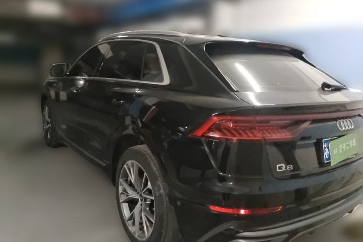 Used Audi Q8 2021 55 TFSI Luxury Dynamic Edition Rear Left 45 Deg