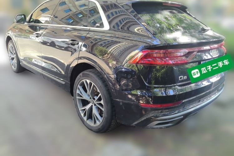 Used Audi Q8 2021 55 TFSI Luxury Dynamic Edition Rear Left 45 Deg