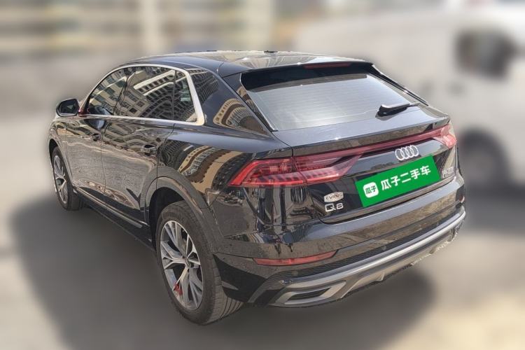 Used Audi Q8 2021 55 TFSI Luxury Dynamic Edition Rear Left 45 Deg