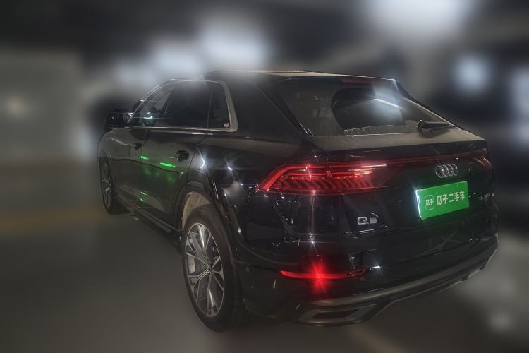 Used Audi Q8 2021 55 TFSI Luxury Dynamic Edition Rear Left 45 Deg