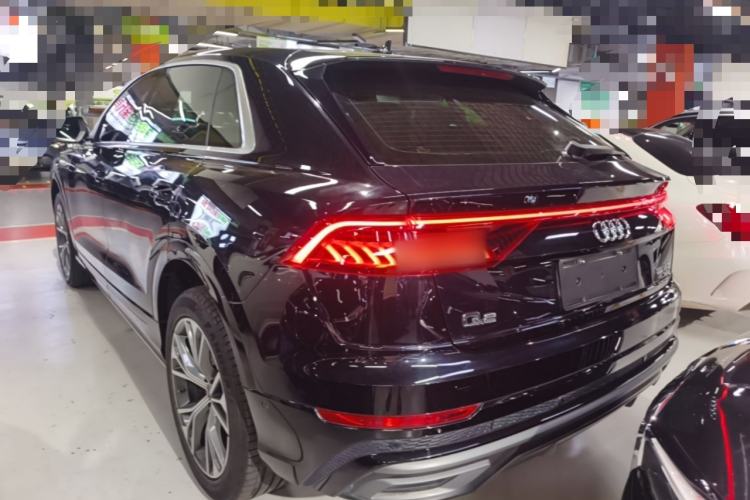 Used Audi Q8 2021 55 TFSI Luxury Dynamic Edition Rear Left 45 Deg