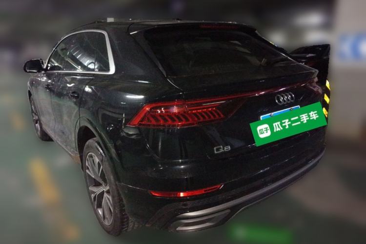 Used Audi Q8 2021 55 TFSI Luxury Dynamic Edition Rear Left 45 Deg