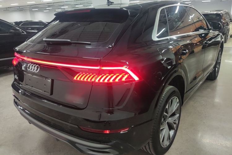 Used Audi Q8 2021 55 TFSI Luxury Dynamic Edition Rear Right 45 Deg