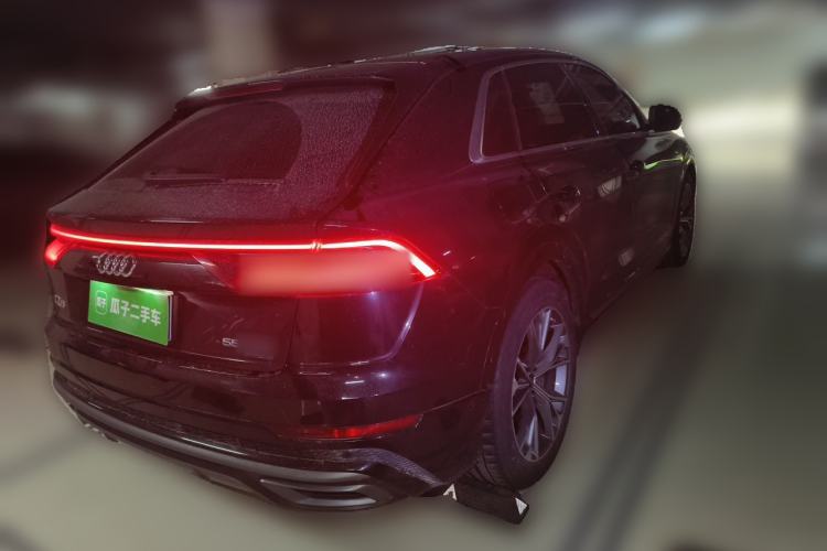 Used Audi Q8 2021 55 TFSI Luxury Dynamic Edition Rear Right 45 Deg