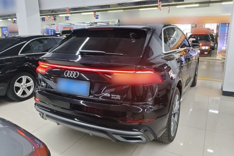 Used Audi Q8 2021 55 TFSI Luxury Dynamic Edition Rear Right 45 Deg