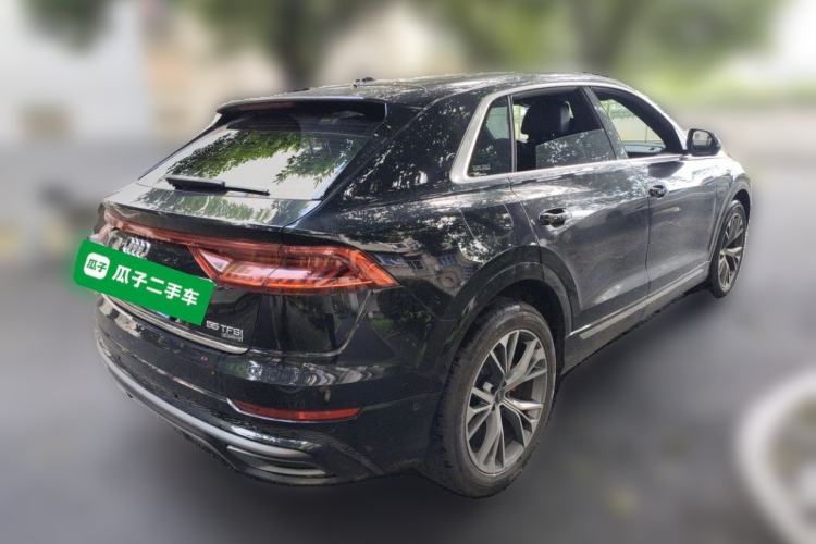 Used Audi Q8 2021 55 TFSI Prestige Dynamic Edition Rear Right 45 Deg