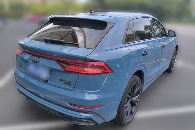 Used Audi Q8 2021 55 TFSI Luxury Dynamic Edition Rear Right 45 Deg