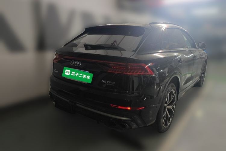 Used Audi Q8 2021 55 TFSI Luxury Dynamic Edition Rear Right 45 Deg