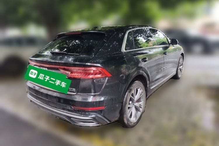 Used Audi Q8 2021 55 TFSI Prestige Dynamic Edition Rear Right 45 Deg