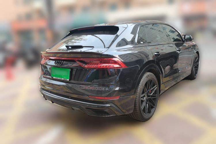 Used Audi Q8 2021 55 TFSI Luxury Dynamic Edition Rear Right 45 Deg