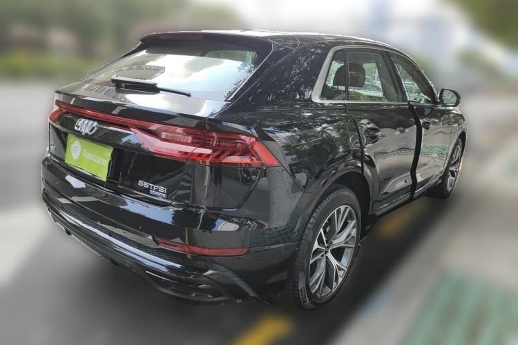 Used Audi Q8 2021 55 TFSI Luxury Dynamic Edition Rear Right 45 Deg