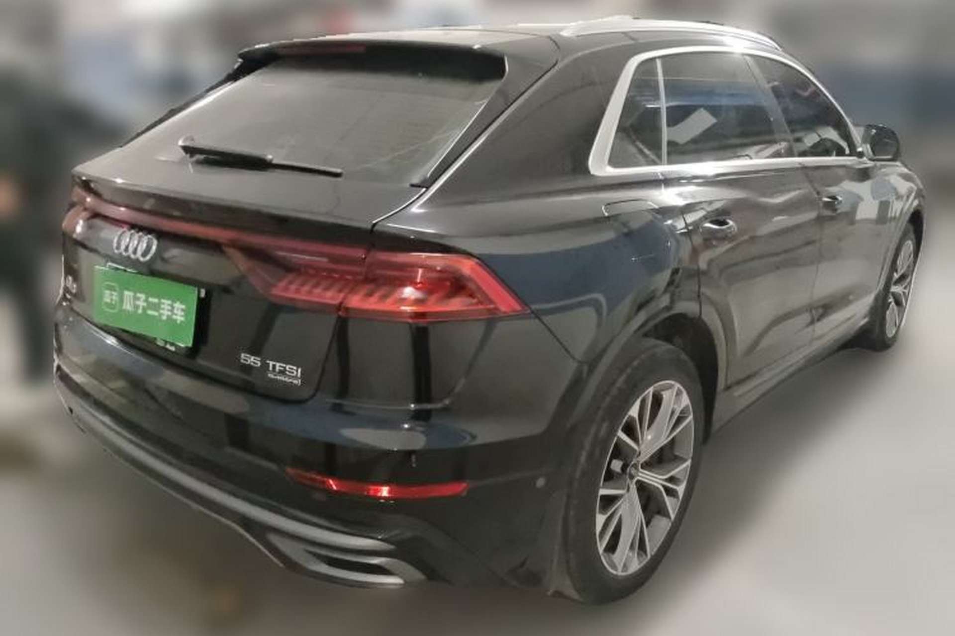 Used Audi Q8 2021 55 TFSI Luxury Dynamic Edition Rear Right 45 Deg