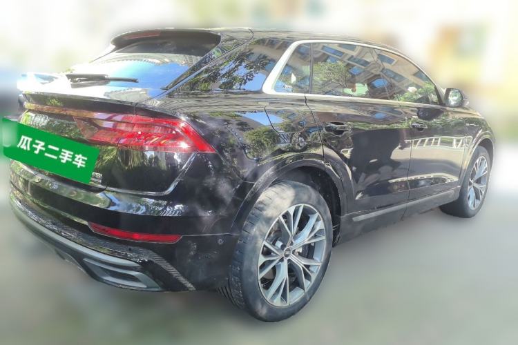 Used Audi Q8 2021 55 TFSI Luxury Dynamic Edition Rear Right 45 Deg