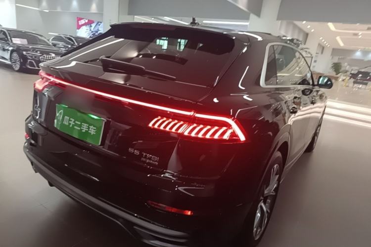Used Audi Q8 2021 55 TFSI Luxury Dynamic Edition Rear Right 45 Deg