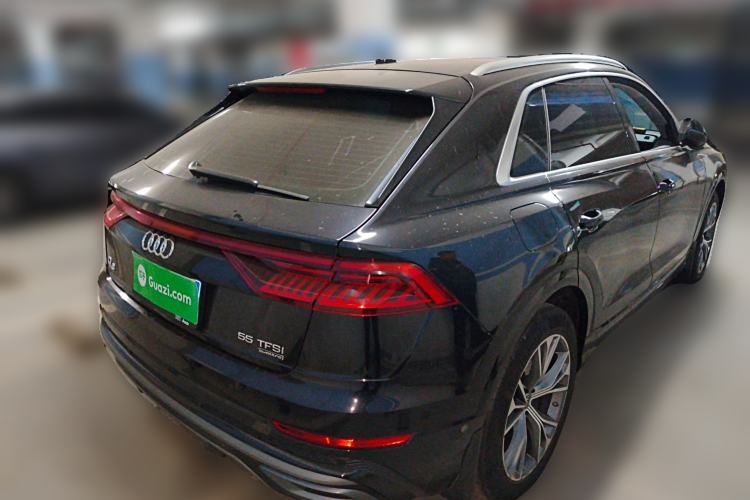 Used Audi Q8 2021 55 TFSI Luxury Dynamic Edition Rear Right 45 Deg