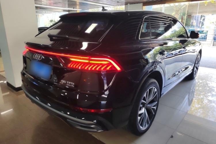 Used Audi Q8 2021 55 TFSI Luxury Dynamic Edition Rear Right 45 Deg