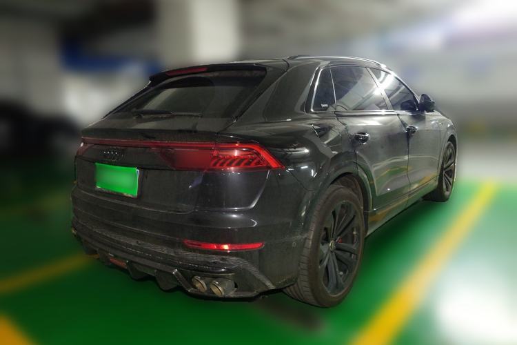 Used Audi Q8 2021 55 TFSI Prestige Dynamic Edition Rear Right 45 Deg