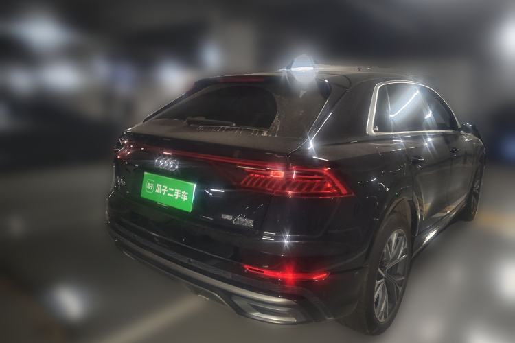 Used Audi Q8 2021 55 TFSI Luxury Dynamic Edition Rear Right 45 Deg