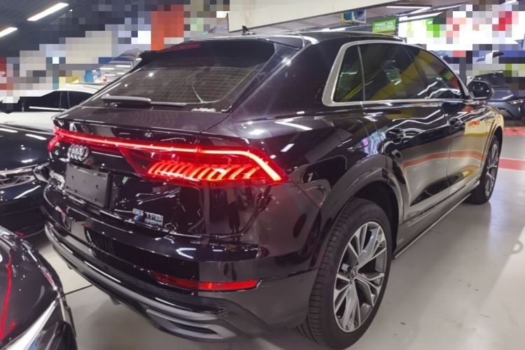 Used Audi Q8 2021 55 TFSI Luxury Dynamic Edition Rear Right 45 Deg