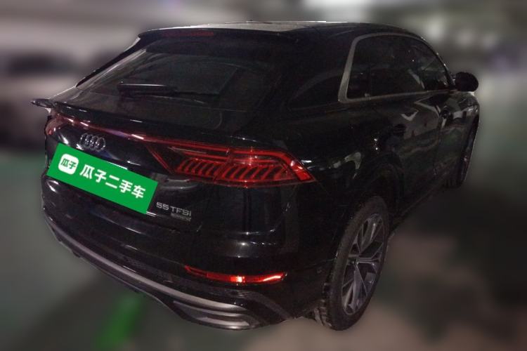 Used Audi Q8 2021 55 TFSI Luxury Dynamic Edition Rear Right 45 Deg