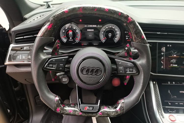 Used Audi Q8 2021 55 TFSI Luxury Dynamic Edition Steering Wheel