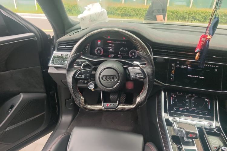 Used Audi Q8 2021 55 TFSI Luxury Dynamic Edition Steering Wheel