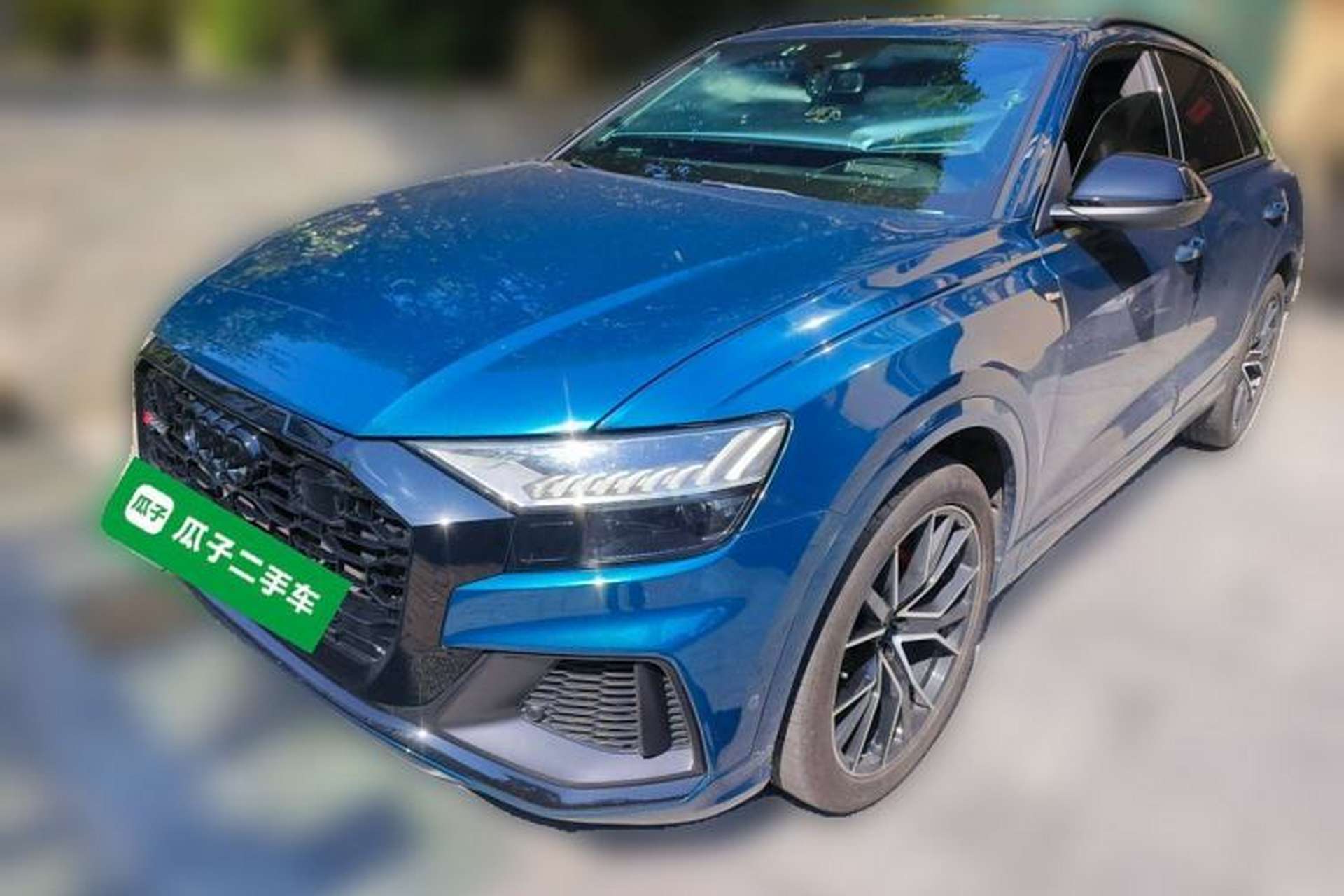 Used Audi Q8 2021 55 TFSI Prestige Dynamic Edition Front Left 45 Deg