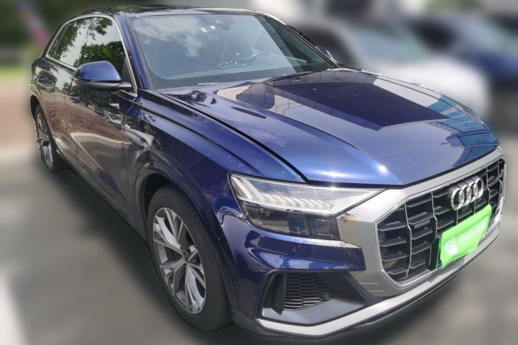 Used Audi Q8 2021 55 TFSI Prestige Dynamic Edition Front Right 45 Deg