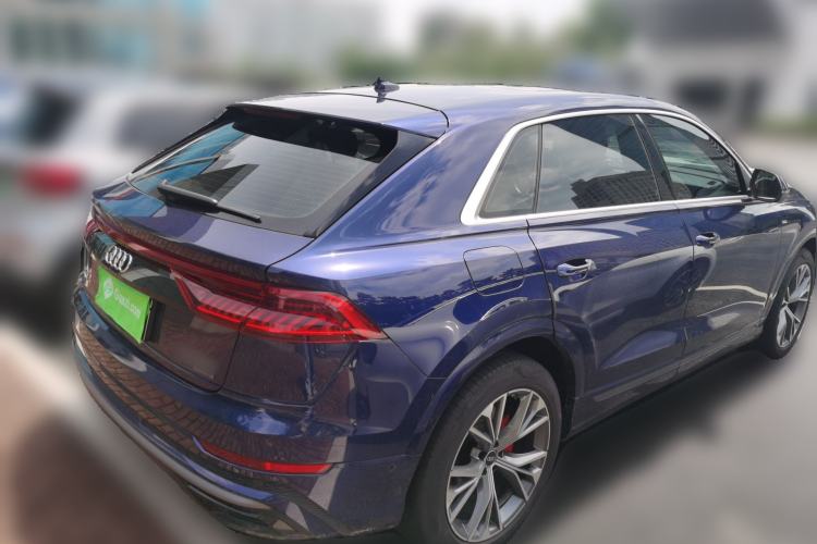 Used Audi Q8 2021 55 TFSI Prestige Dynamic Edition Rear Right 45 Deg