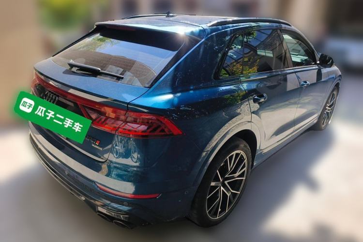 Used Audi Q8 2021 55 TFSI Prestige Dynamic Edition Rear Right 45 Deg