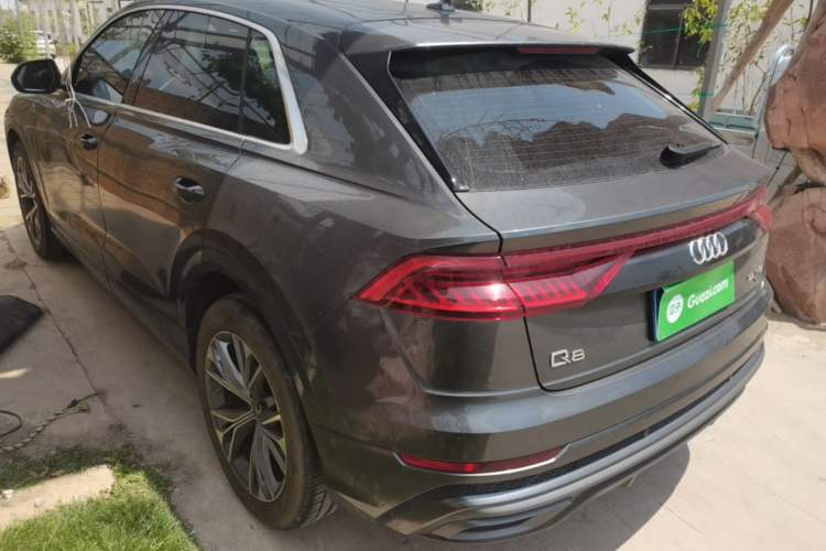 Used Audi Q8 2021 55 TFSI Luxury Dynamic Edition Rear Left 45 Deg