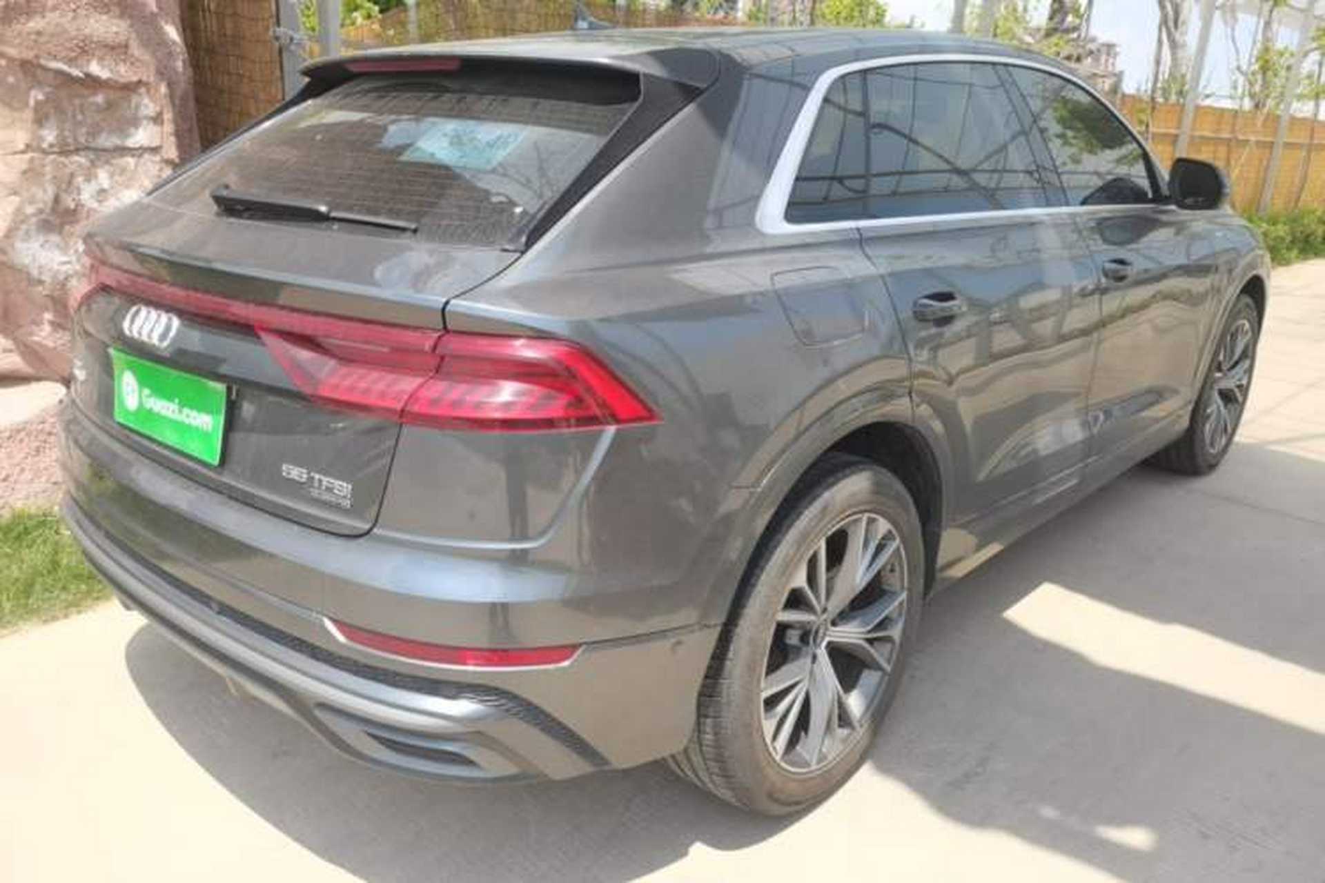 Used Audi Q8 2021 55 TFSI Luxury Dynamic Edition Rear Right 45 Deg
