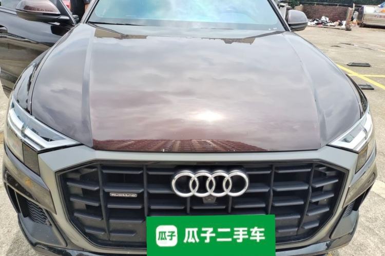 Used Audi Q8 2021 55 TFSI Luxury Dynamic Edition Engine Bay