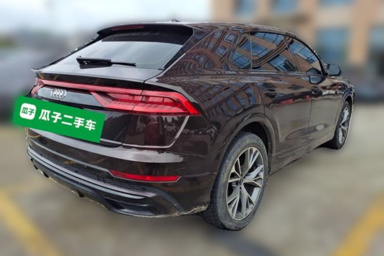 Used Audi Q8 2021 55 TFSI Luxury Dynamic Edition Rear Right 45 Deg