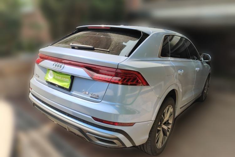 Used Audi Q8 2021 55 TFSI Luxury Dynamic Edition Rear Right 45 Deg