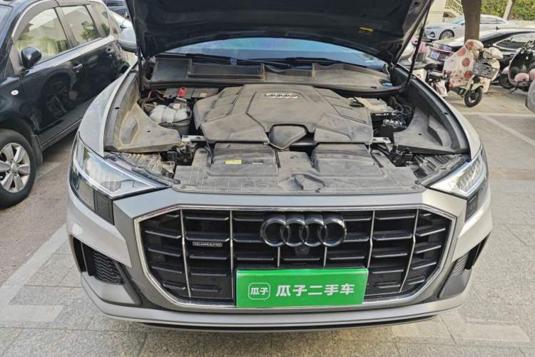 Used Audi Q8 2021 55 TFSI Prestige Dynamic Edition Engine Bay