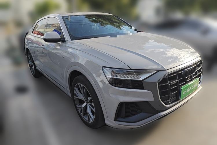 Used Audi Q8 2021 55 TFSI Prestige Dynamic Edition Front Right 45 Deg