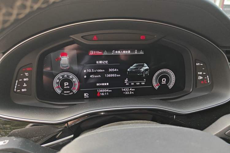Used Audi Q8 2021 55 TFSI Prestige Dynamic Edition Instrument Cluster
