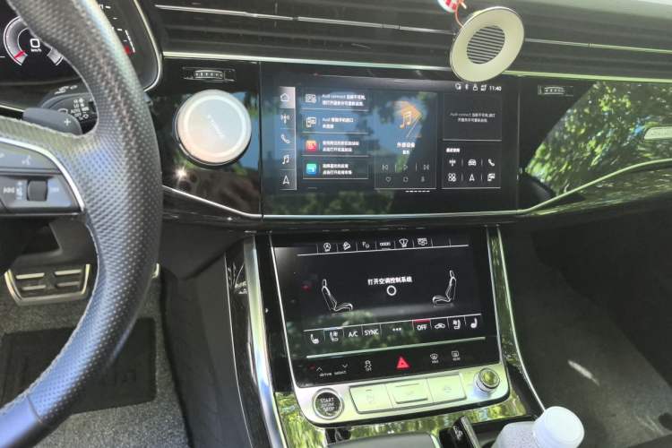 Used Audi Q8 2022 55 TFSI Prestige Dynamic Edition Audio And AC Panel