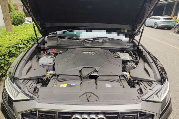 Used Audi Q8 2022 55 TFSI Prestige Dynamic Edition Engine Bay