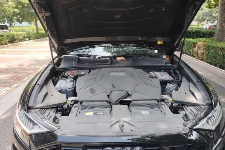 Used Audi Q8 2022 55 TFSI Snow Sports Edition Engine Bay