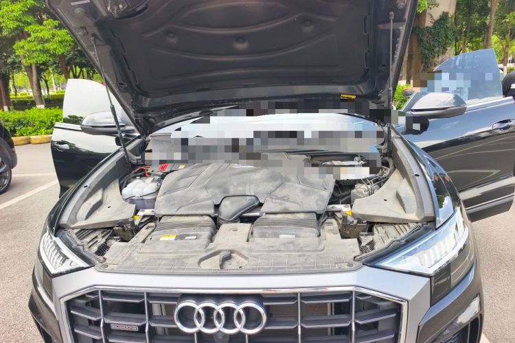 Used Audi Q8 2022 55 TFSI Luxury Dynamic Edition Engine Bay